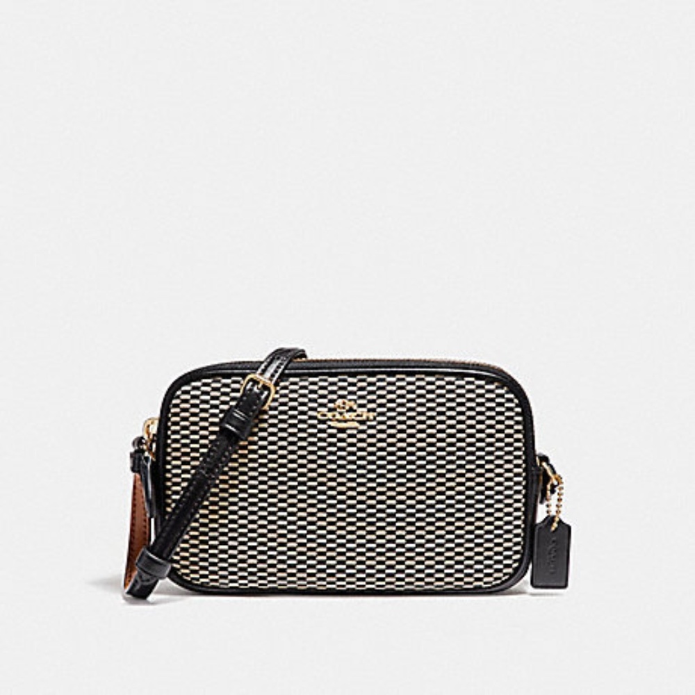 Coach Legacy Print Pouch Crossbody